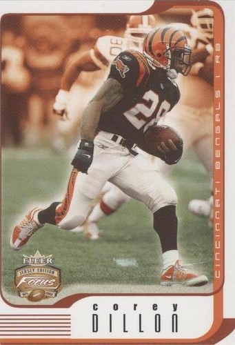 2002 Fleer Focus Jersey Edition Corey Dillon #93