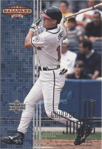 2002 Upper Deck Ballpark Idols - Chipper Jones #100