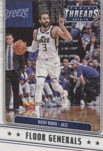 2018-19 Panini Threads - Ricky Rubio #6