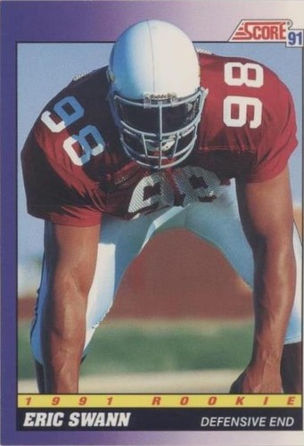 1991 Score Eric Swann #596