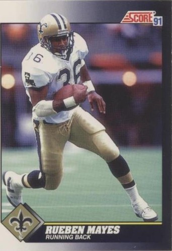 1991 Score Rueben Mayes #461