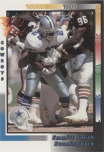 NFL COWBOYS EMMITT SMITH ルーキーカード EMMITT SMITH ROOKIE Rare Dallas Cowboys Sports Illustrated