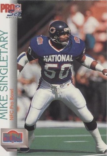 1992 Pro Set Mike Singletary #424