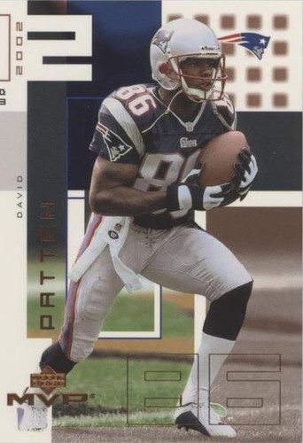 2002 Upper Deck MVP David Patten #141