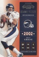 2002 Playoff Contenders Brian Griese #38