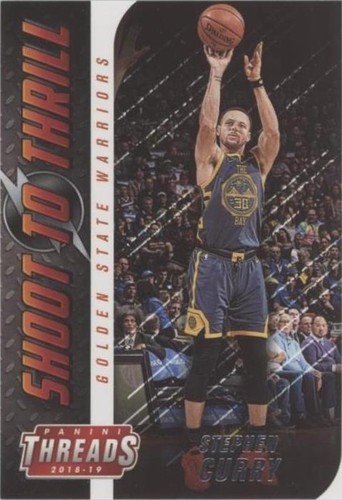 2018-19 Panini Threads - Stephen Curry #3