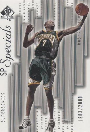 2001-02 SP Authentic - Rashard Lewis #157
