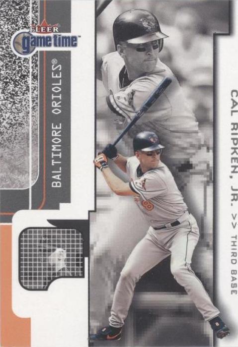 2001 Fleer Game Time - Cal Ripken #50