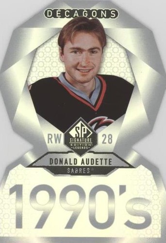 2020-21 Upper Deck SP Signature Edition Legends - Donald Audette #DC-82