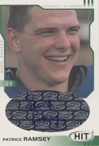 2002 SAGE Hit Patrick Ramsey #H27