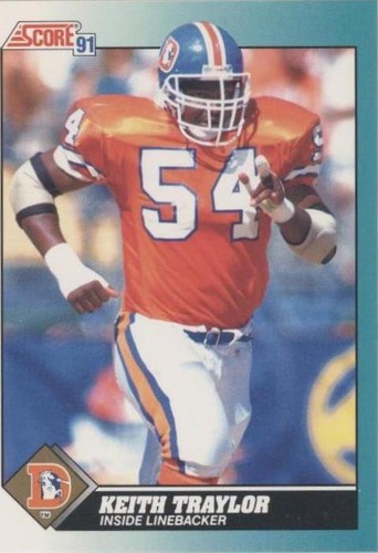 1991 Score Rookie & Traded Keith Traylor #86T
