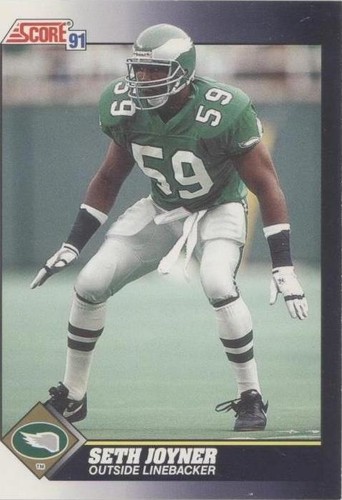 1991 Score Seth Joyner #460