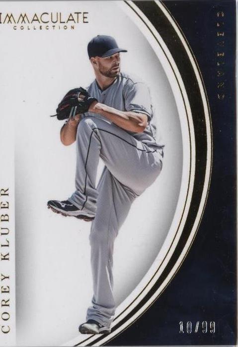 2016 Panini Immaculate 系列 - Corey Kluber #75