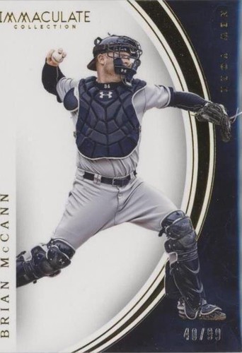 2016 Panini Immaculate Collection - Brian McCann #81