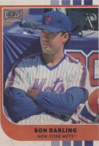 2021 Topps Archives Snapshots - Ron Darling #6