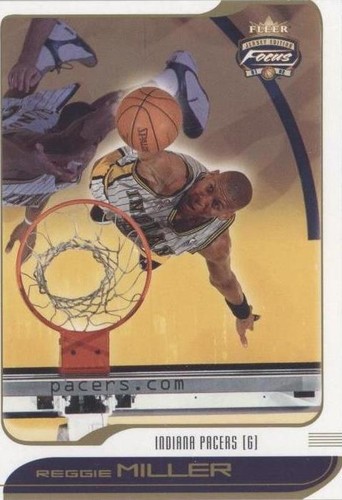 2001-02 Fleer Focus Jersey Edition - Reggie Miller #58