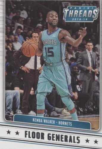 2018-19 Panini Threads - Kemba Walker #13