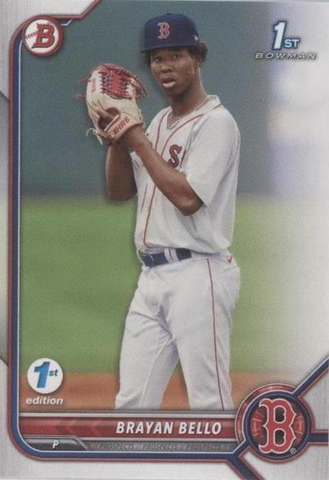 2022 Bowman 1st Edition - Brayan Bello #BPPF-107