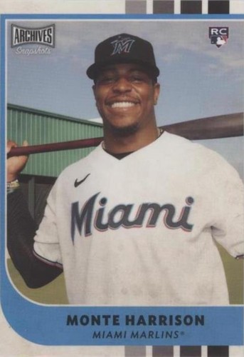 2021 Topps Archives Snapshots - Monte Harrison #26