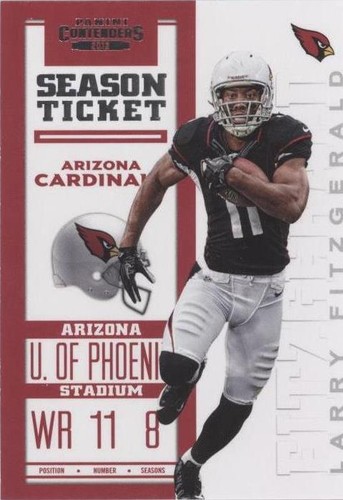 2012 Panini Contenders Larry Fitzgerald #1