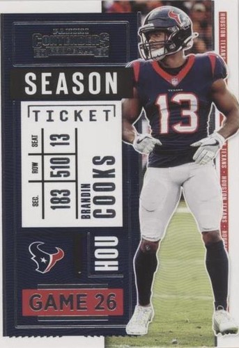 2020 Panini Contenders Brandin Cooks #63