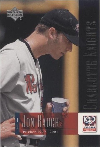 2001 Upper Deck Minor League Baseball Centennial - Jon Rauch #43