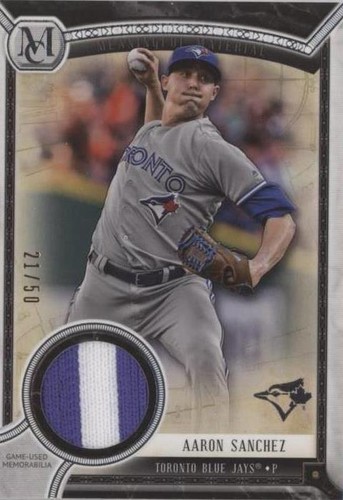 2018 Topps Museum Collection - Aaron Sanchez #MMR-AS
