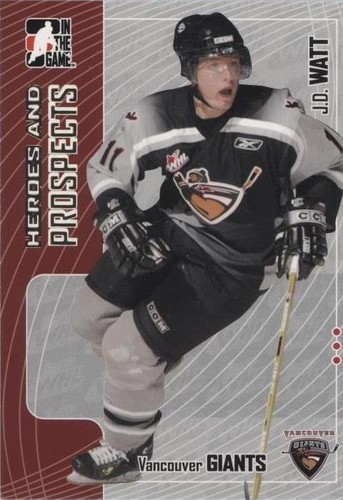 2005-06 In the Game Heroes and Prospects - J.D. Watt #176