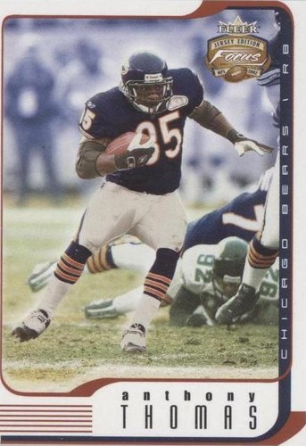 2002 Fleer Focus Jersey Edition Anthony Thomas #38