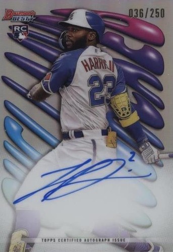 1st BOWMAN AUTO MICHAEL HARRIS Ⅱ PSA10 Michael Harris II 2020 Bowman Chrome #CPA-MH Prospect Auto