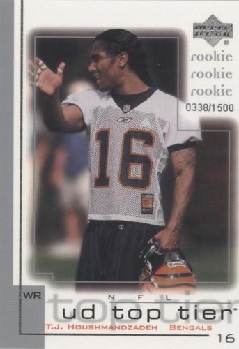 2001 Upper Deck UD Top Tier T.J. Houshmandzadeh #263