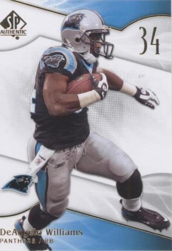2009 SP Authentic DeAngelo Williams #81