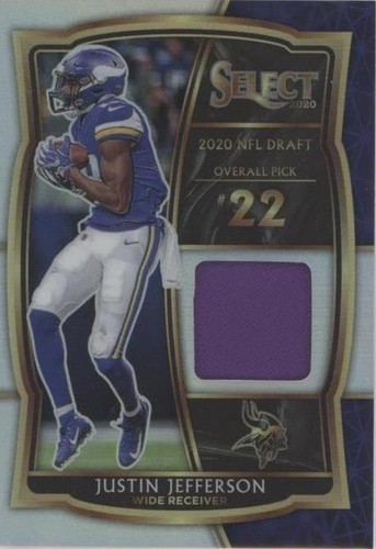 2020 Panini Select Justin Jefferson #DS-JJE