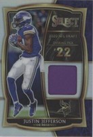 2020 Panini Select Justin Jefferson #DS-JJE