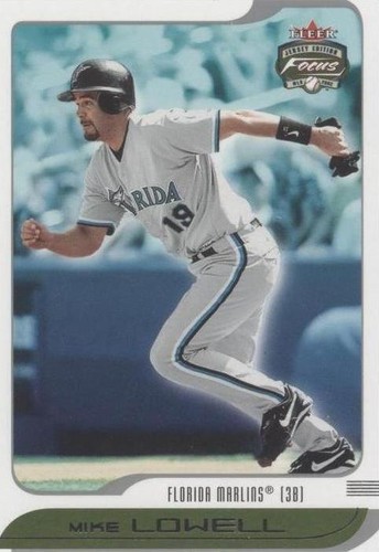 2002 Fleer Focus Jersey Edition - Mike Lowell #155