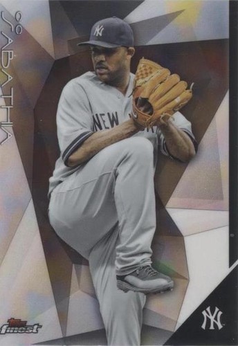 2015 Topps Finest - C.C. Sabathia #87