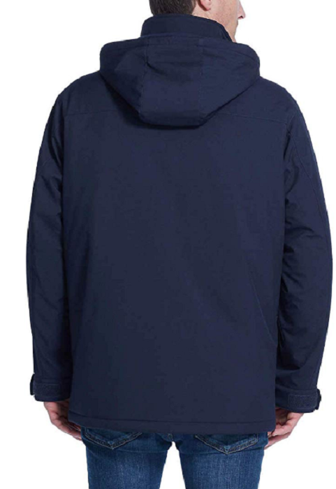 Weatherproof Men's Ultra Tech Men's Jacket Fleece Bib Removable Hood