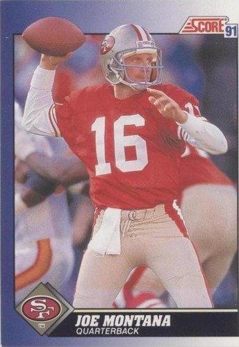 1991 Score Joe Montana #1