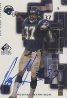 1999 SP Signature Edition Rodney Harrison #RH