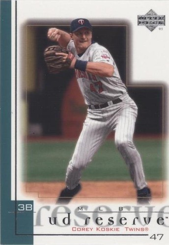2001 Upper Deck Reserve - Corey Koskie #68