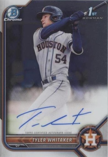 2022 Bowman - Tyler Whitaker #CPA-TW
