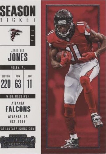 2017 Panini Contenders Julio Jones #1