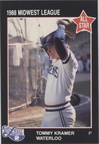 1988 Midwest League All-Star - Tom Kramer #22
