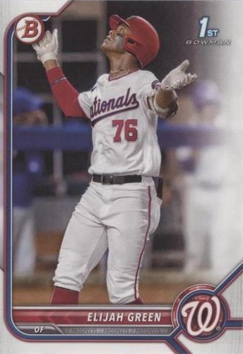 2022 Bowman Draft - Elijah Green #BD-23