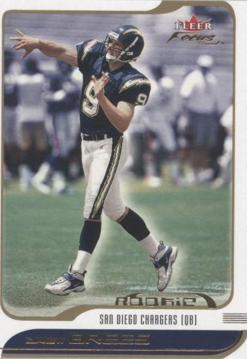 Fleer Focus Drew Brees 2001 #195