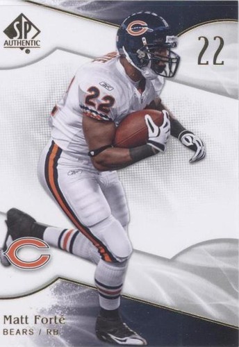 2009 SP Authentic Matt Forte #54