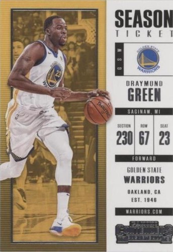 2017-18 Panini Contenders - Draymond Green #87