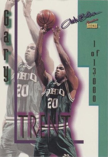 1995 Signature Rookies Autobilia - Gary Trent #11
