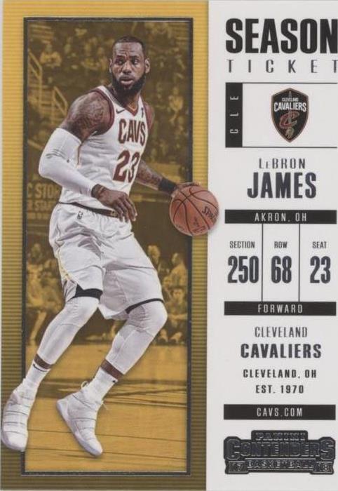 その他 Lebron James 2018 Contender Optic Silver Lebron James 2018 Contender Optic Silver