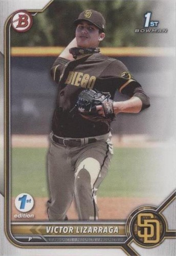 2022 Bowman 1st Edition - Victor Lizarraga #BPPF-127